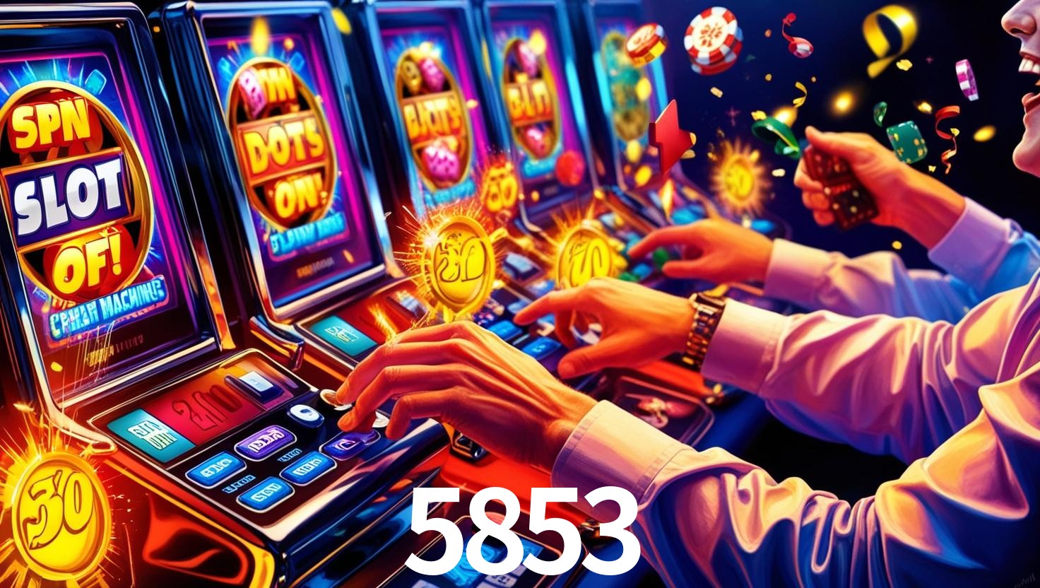 5853